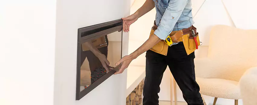 Metal Fireplace Installation in Clayton, North Carolina