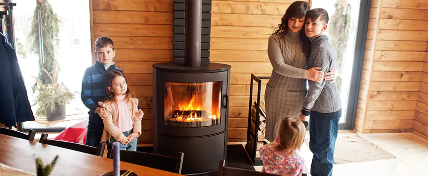 Morso Cast Iron Fireplace Insert Installation in Clayton, North Carolina
