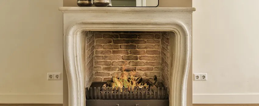 Vintage-style Fireplace Redesign in Clayton, North Carolina