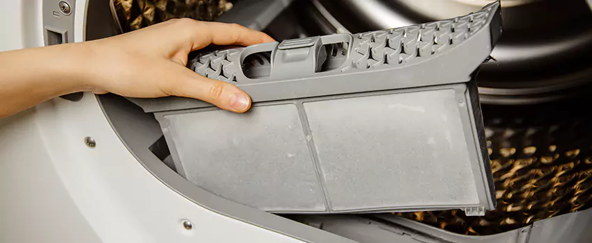 Signs Of A Clogged Dryer Lint Trap in Clayton, North Carolina