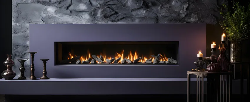 Ember Bed for Ventless Gas Fireplace in Clayton, NC